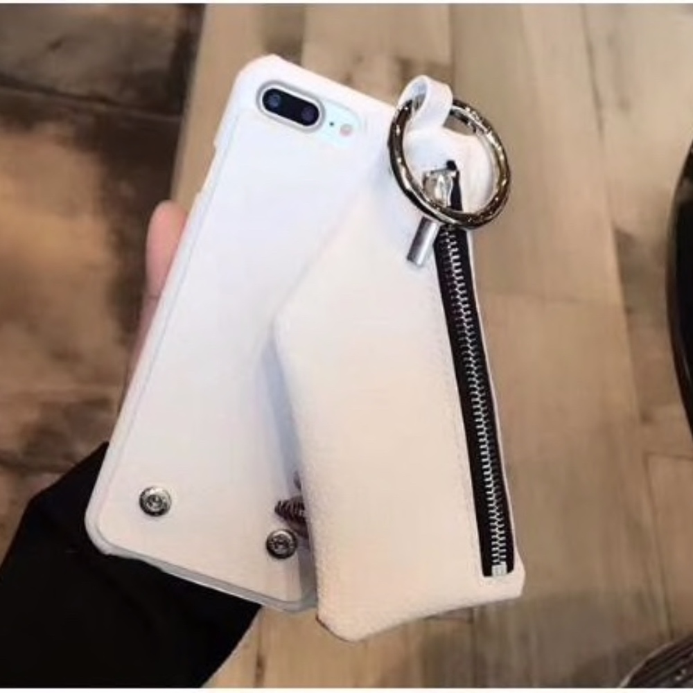 NEW SIZES!! *PINK* Phone Case W/Zip Compartment - Picture 4 of 8